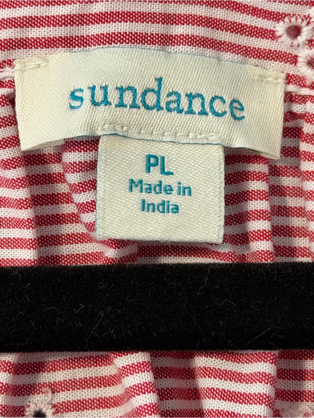 Sundance Rory Eyelet Button-Front Top PL - Picture 11 of 12